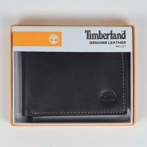 Timberland Brown Genuine Leather Bifold Wallet